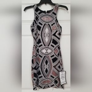 NWT Embellished Sequin Bodycon Dress Size 3